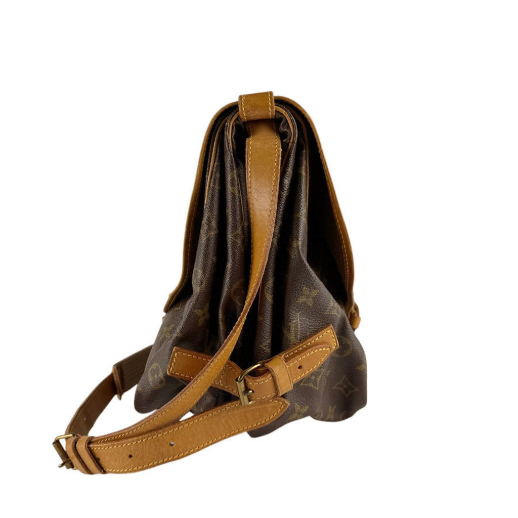 Saumur Handbag Monogram Canvas 35