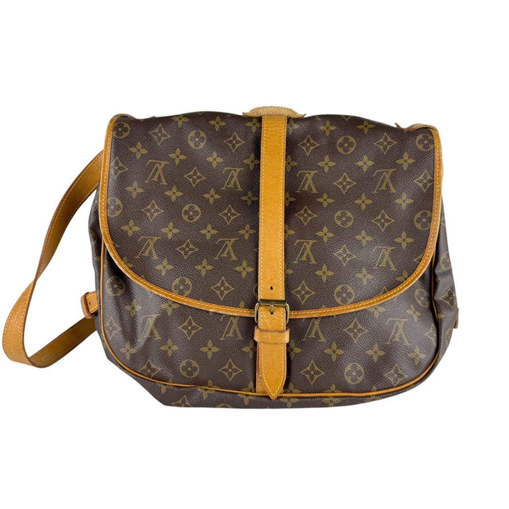 Saumur Handbag Monogram Canvas 35