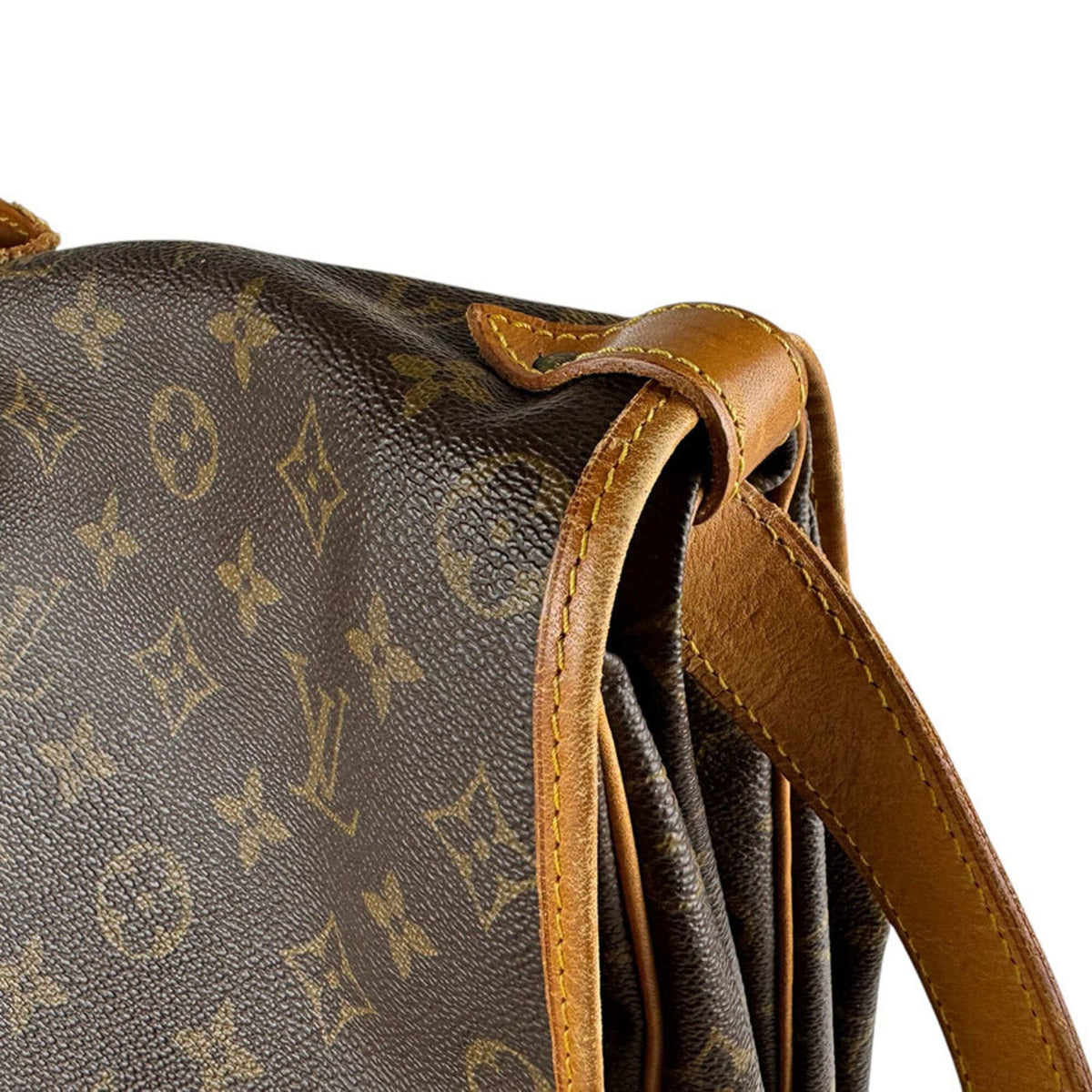 Saumur Handbag Monogram Canvas 35