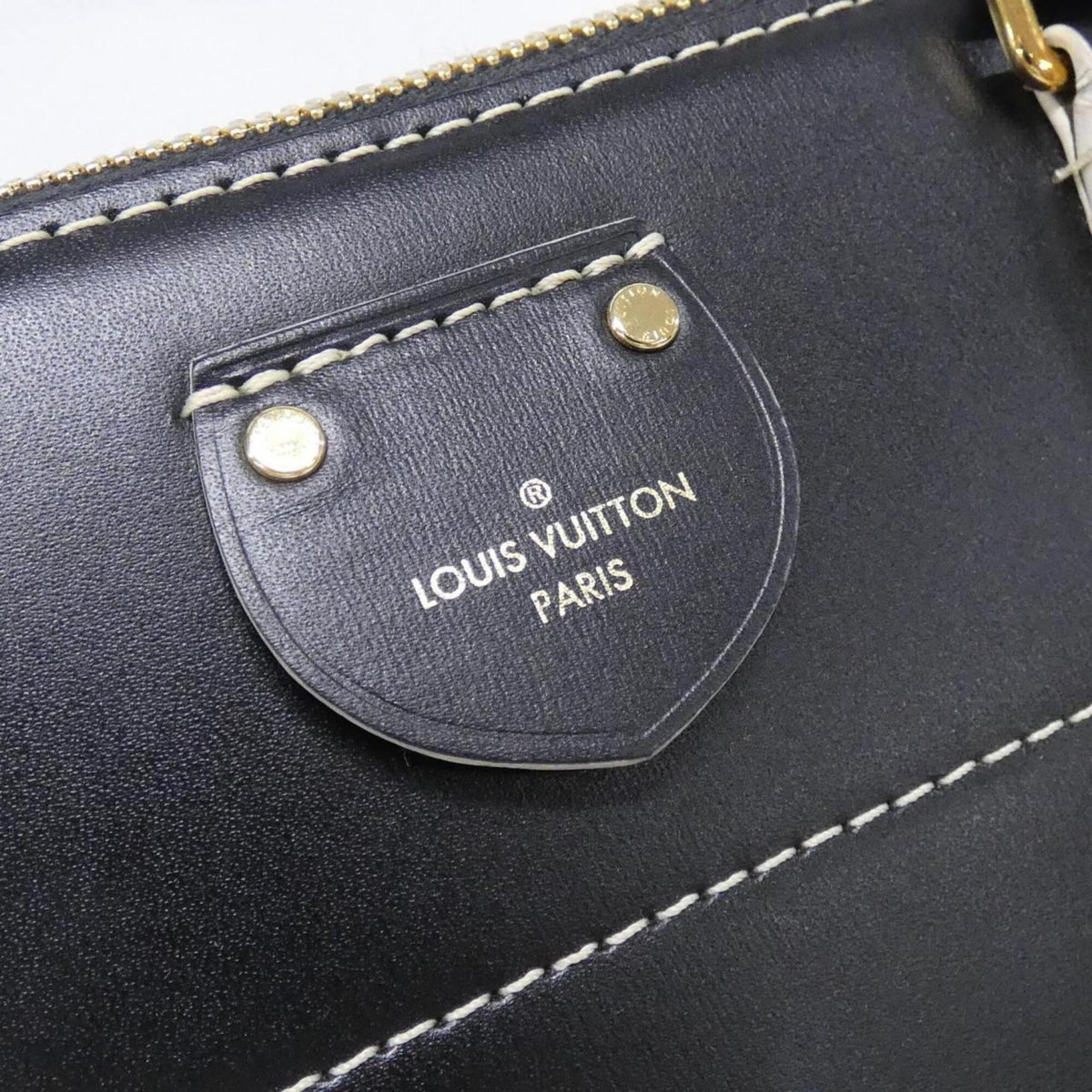 Alma Souple Handbag Limited Edition Grace Coddington Catogram Canvas and Calfskin MM