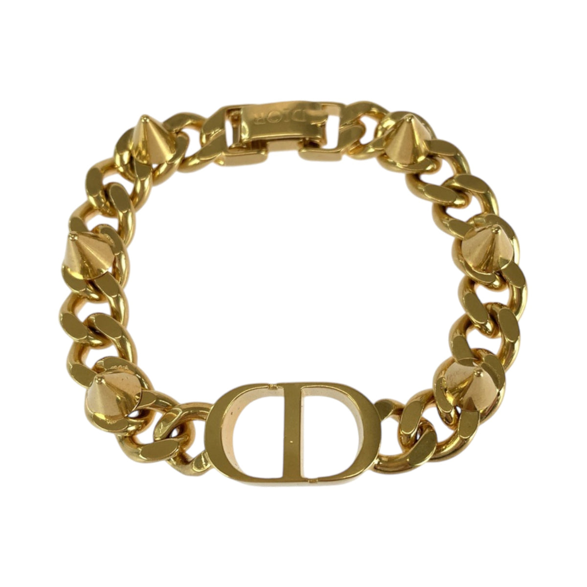 30 Montaigne CD Bracelet Gold Plated