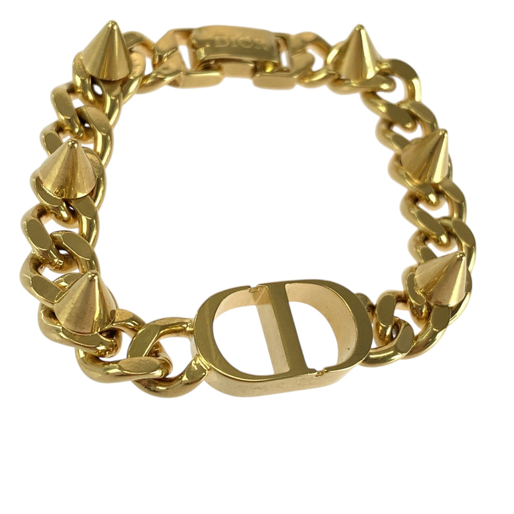 30 Montaigne CD Bracelet Gold Plated