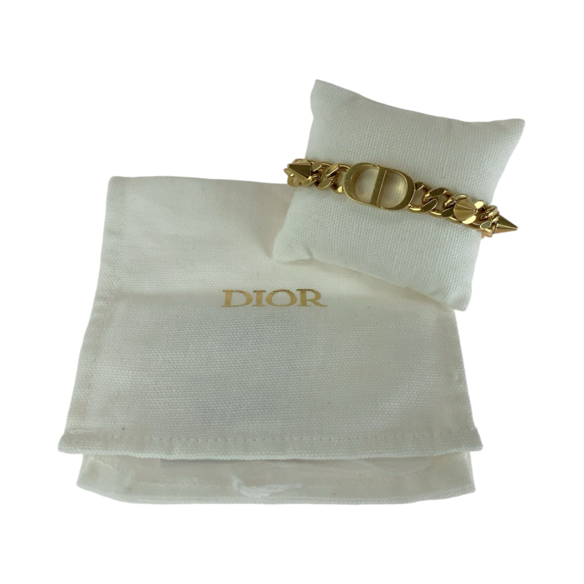30 Montaigne CD Bracelet Gold Plated