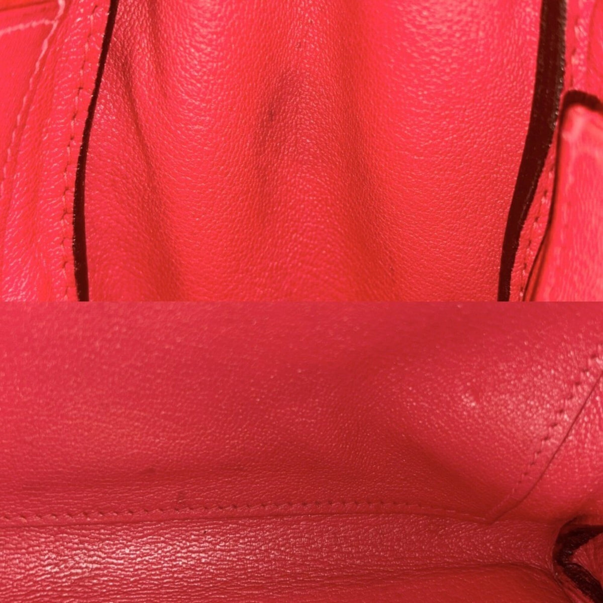 Kelly Handbag Red Togo with Gold Hardware 28