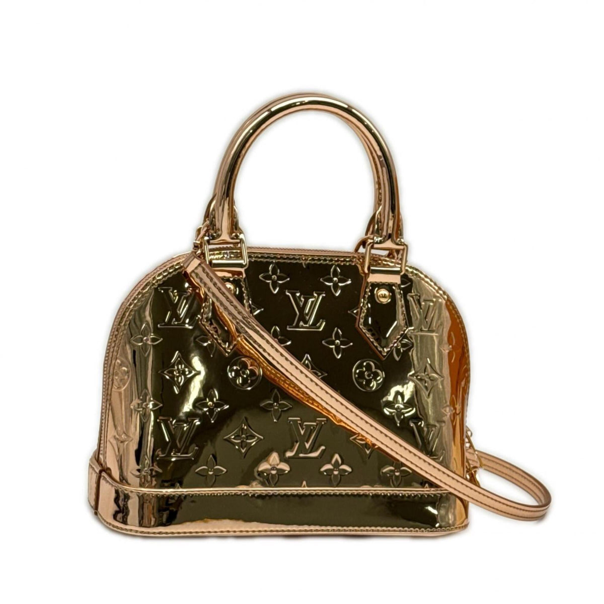 Alma Handbag Monogram Miroir PVC BB