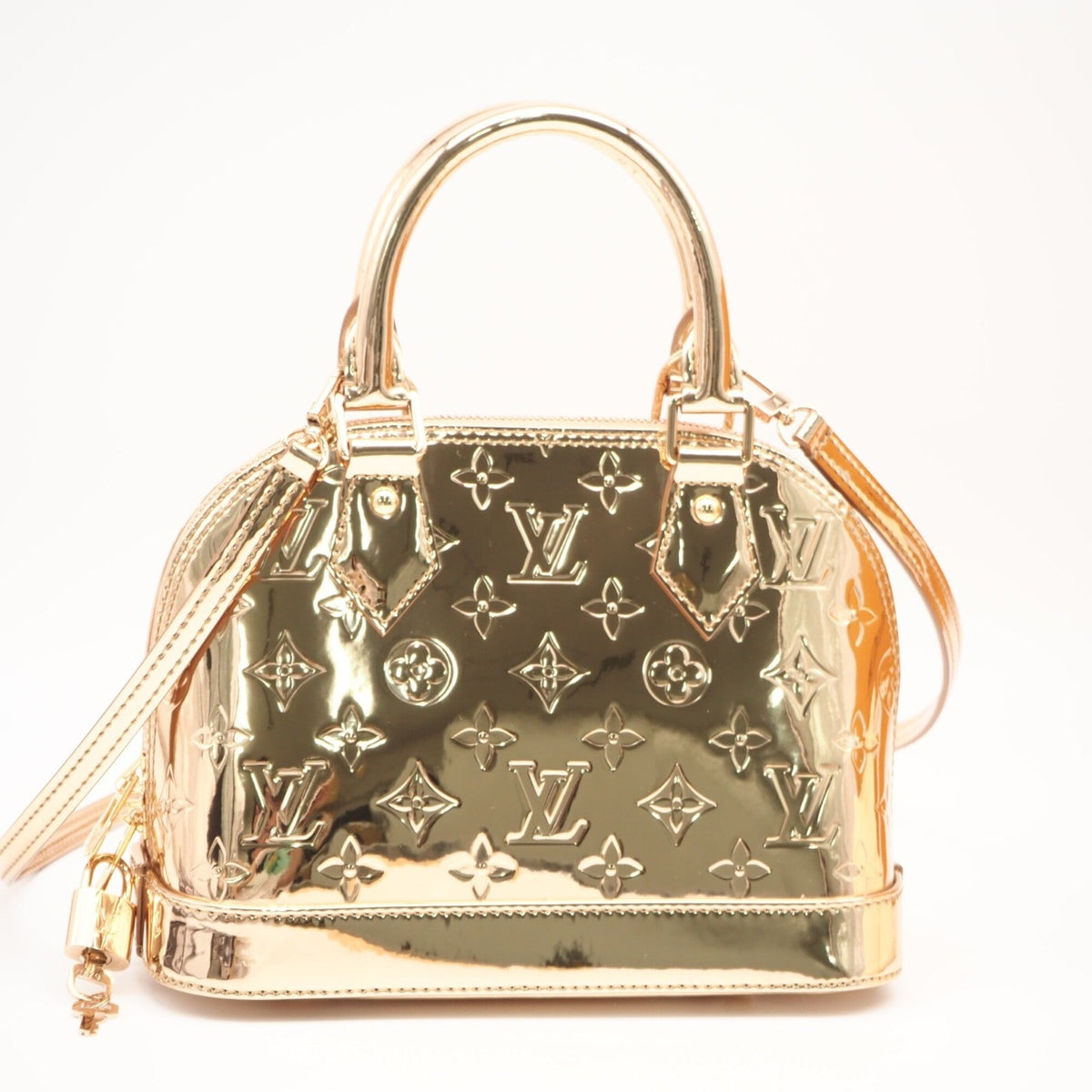 Alma Handbag Monogram Miroir PVC BB