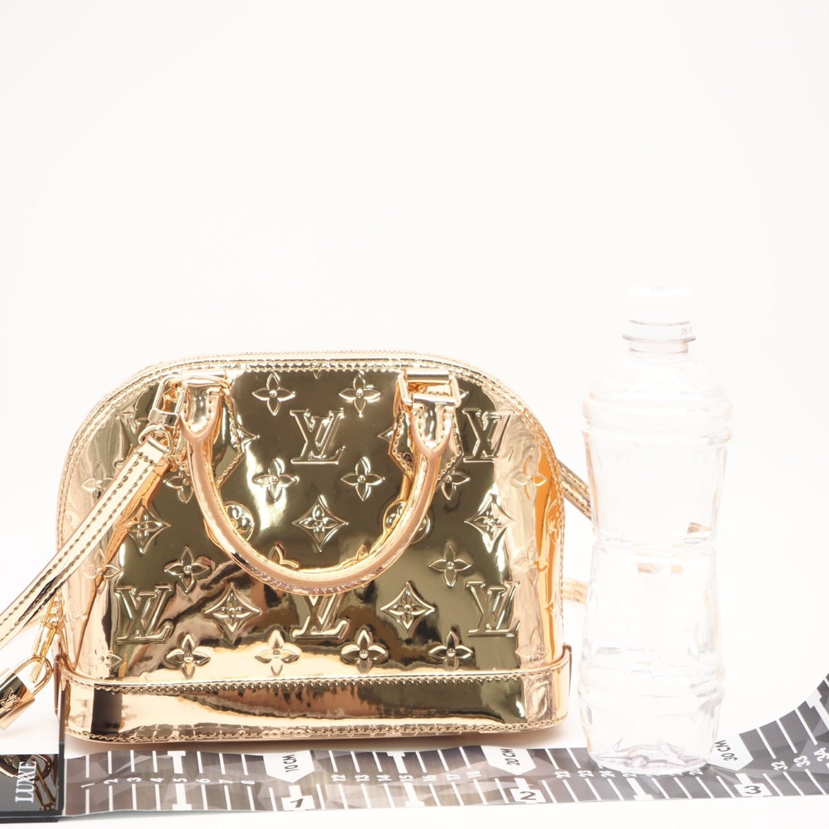 Alma Handbag Monogram Miroir PVC BB