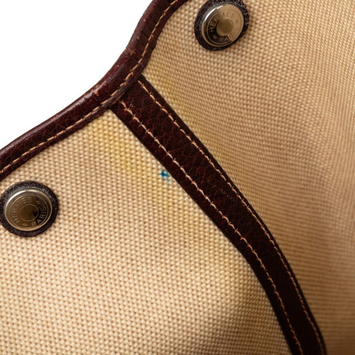 Garden Party Tote Toile and Leather 36