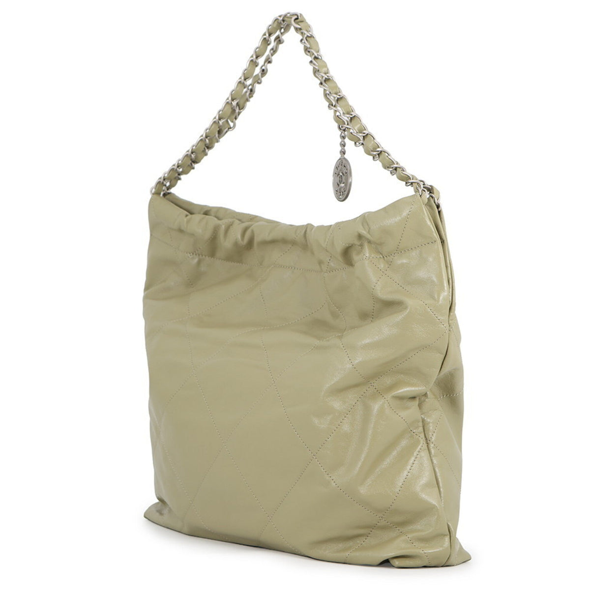 22 Chain Hobo Quilted Calfskin Small