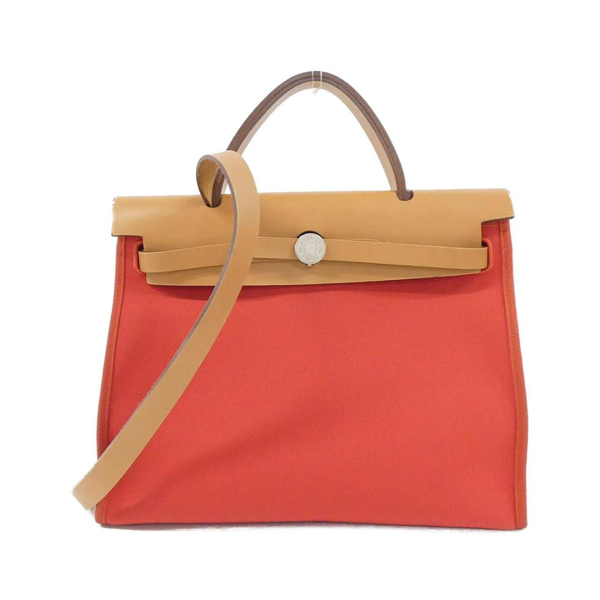 Herbag Zip Leather and Toile 31