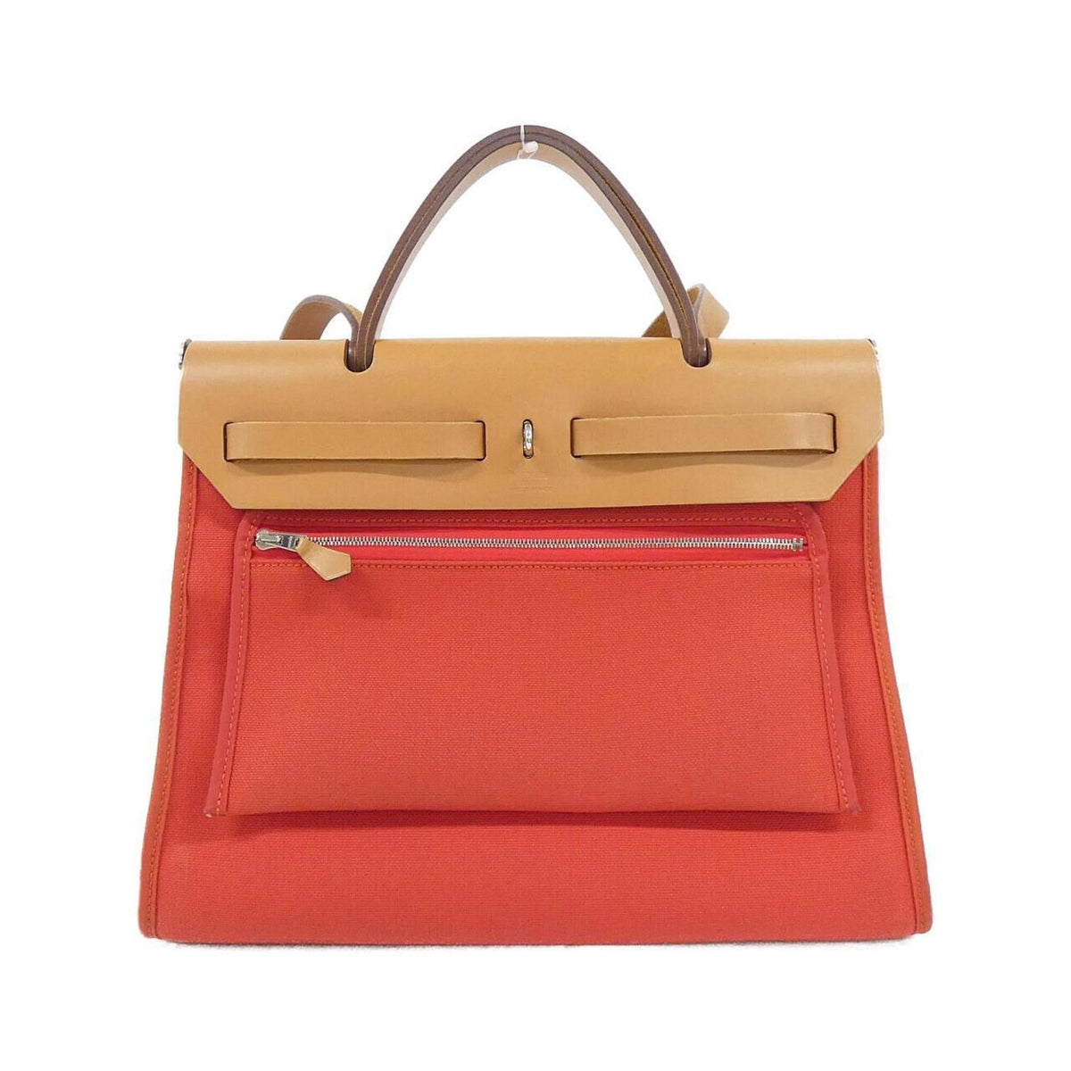 Herbag Zip Leather and Toile 31