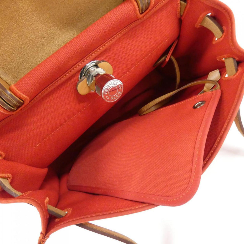 Herbag Zip Leather and Toile 31
