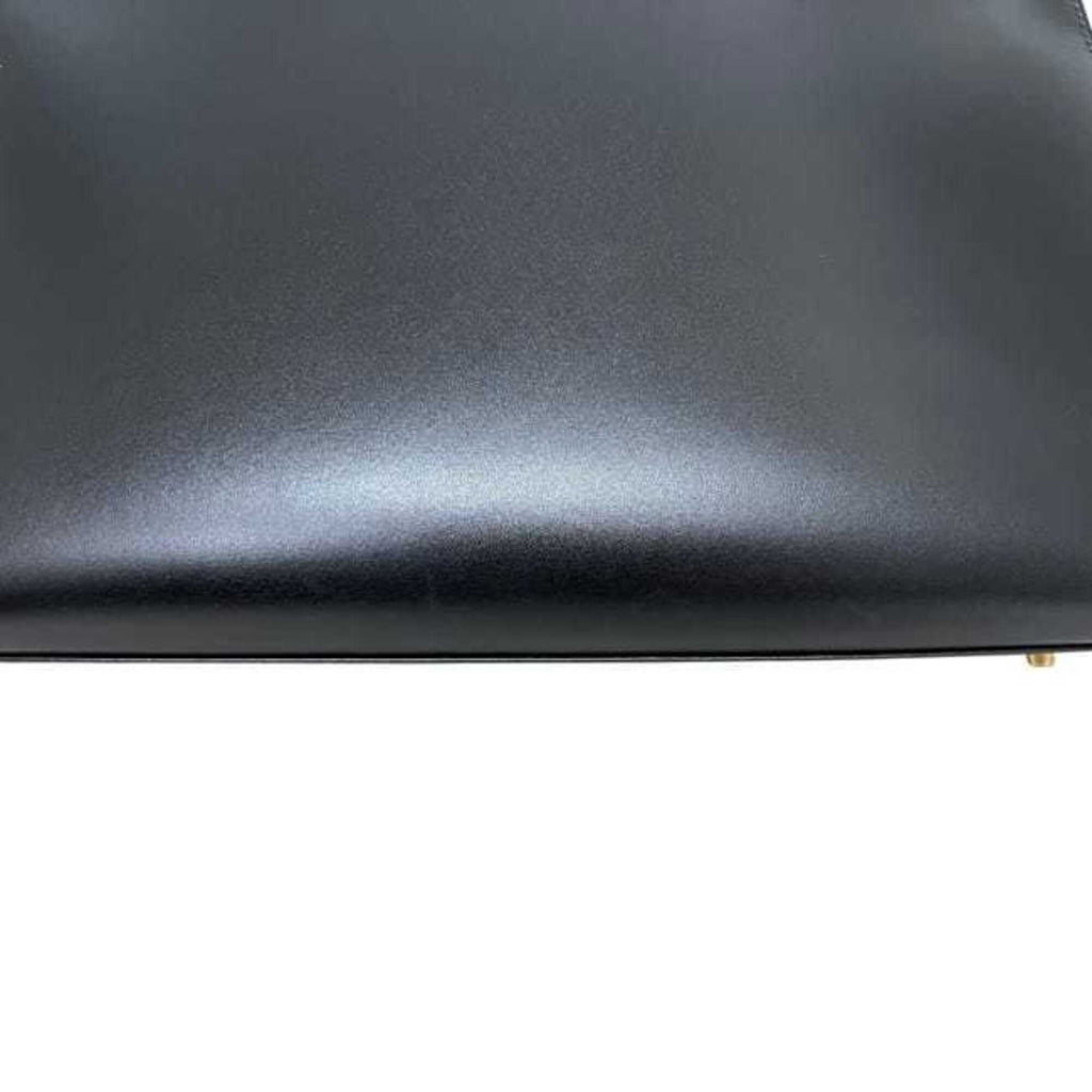 Kelly Handbag Black Box Calf with Gold Hardware 32