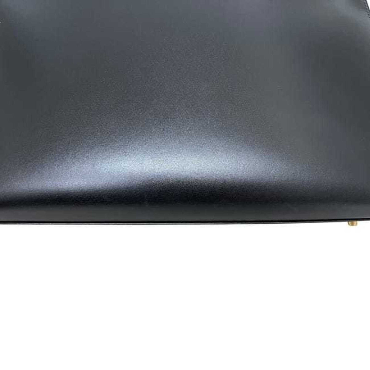 Kelly Handbag Black Box Calf with Gold Hardware 32