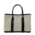 Garden Party Tote Toile and Leather 36