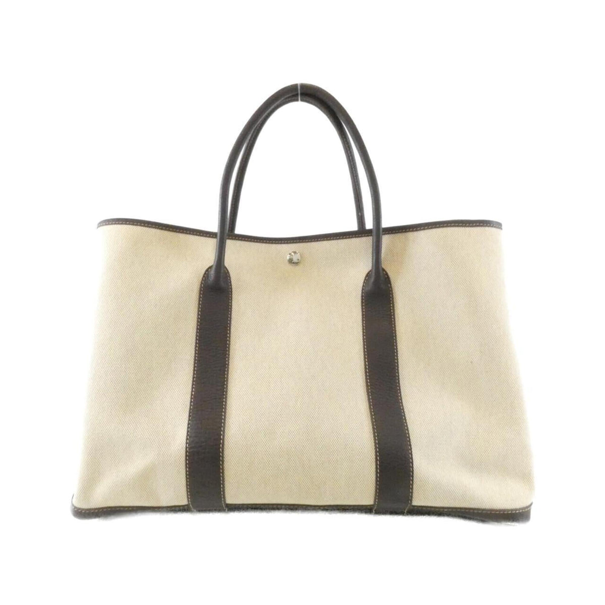 Garden Party Tote Toile and Leather 36