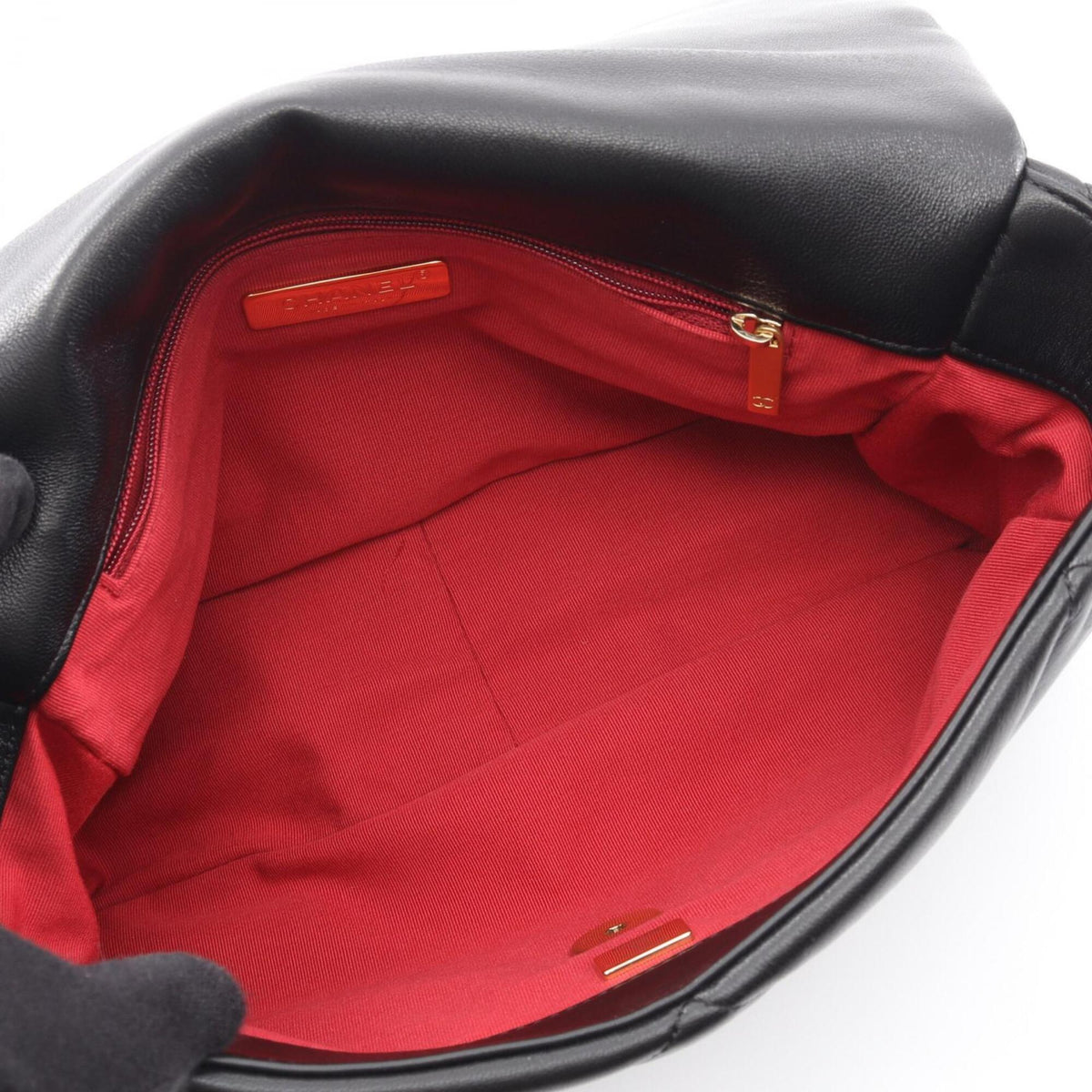 19 Flap Bag Quilted Goatskin Large