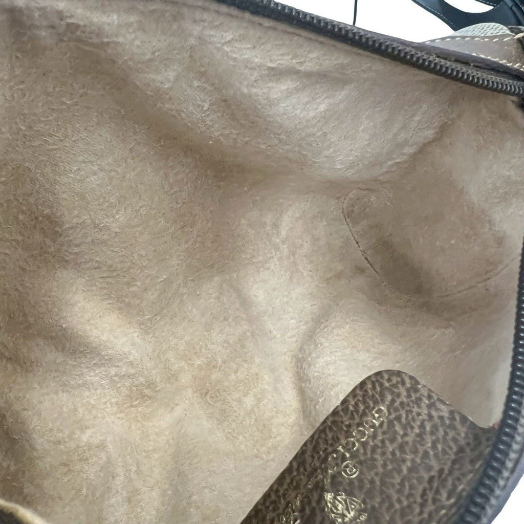 Vintage Web Crossbody Bag GG Coated Canvas Small
