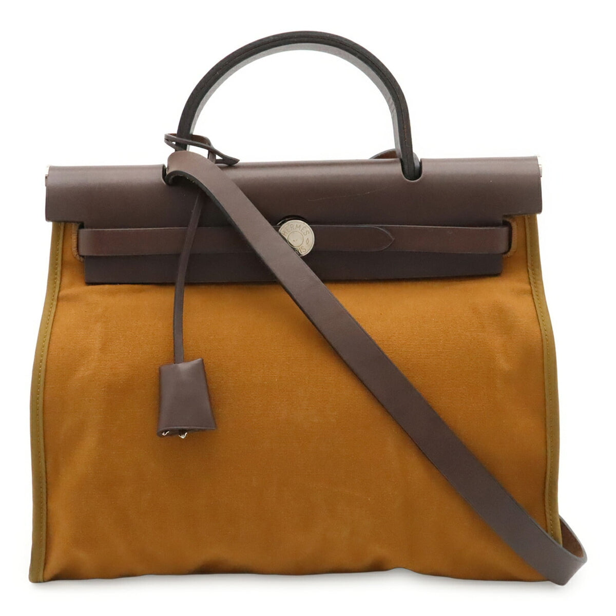 Herbag Zip Leather and Toile 31
