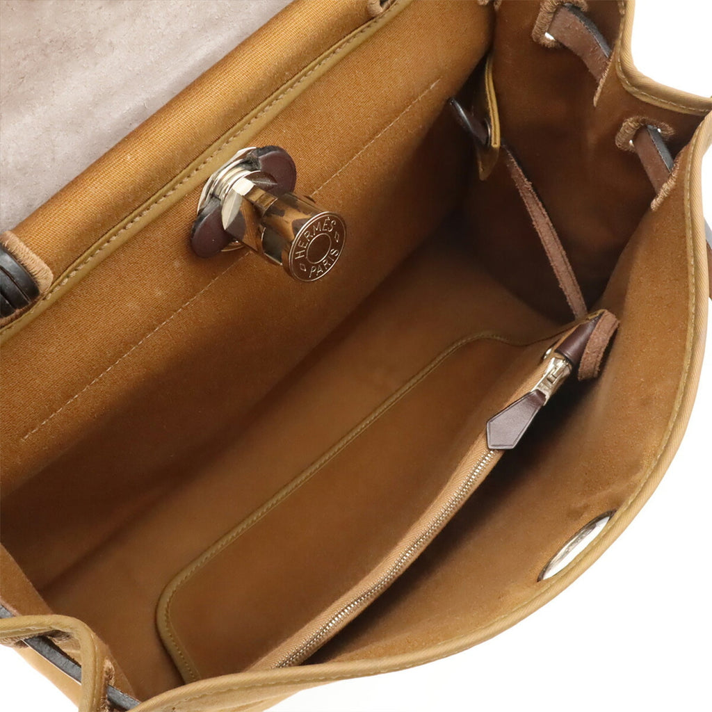 Herbag Zip Leather and Toile 31