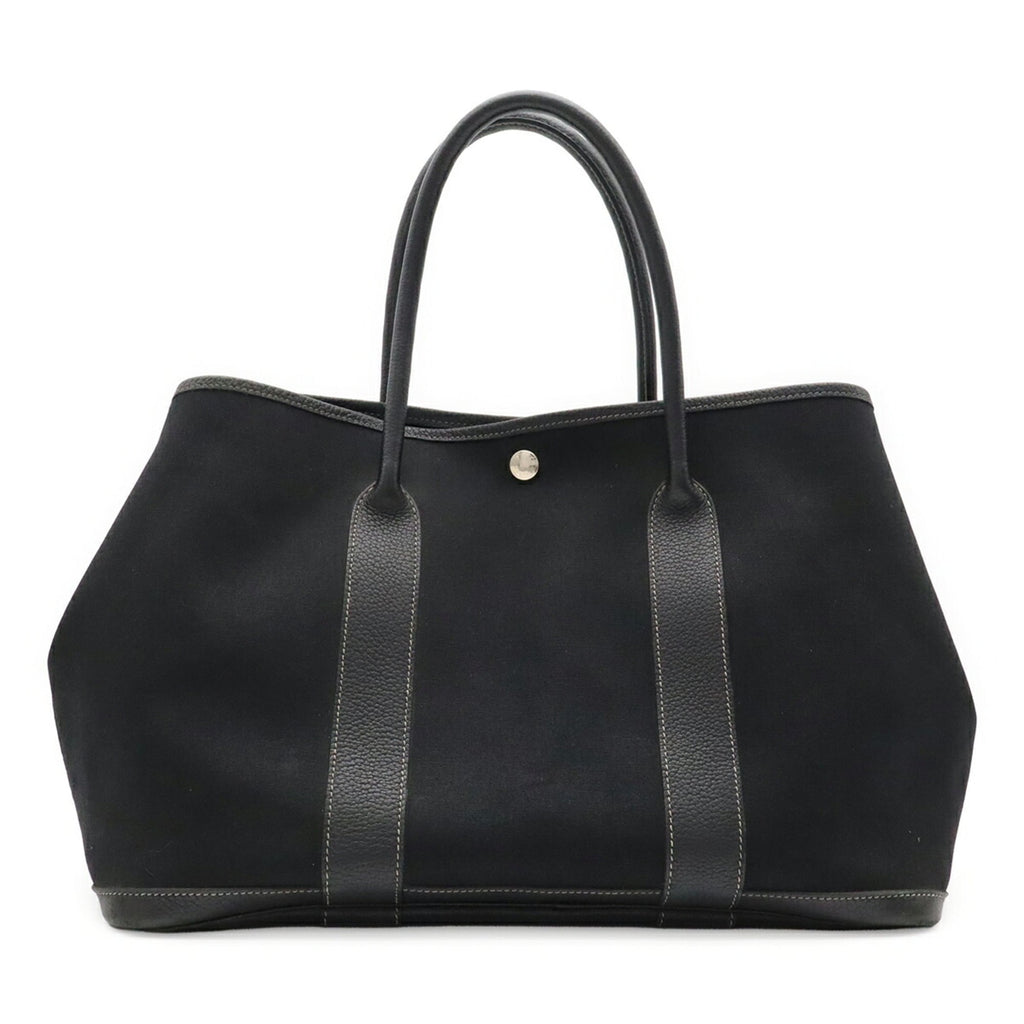 Garden Party Tote Toile and Leather 36