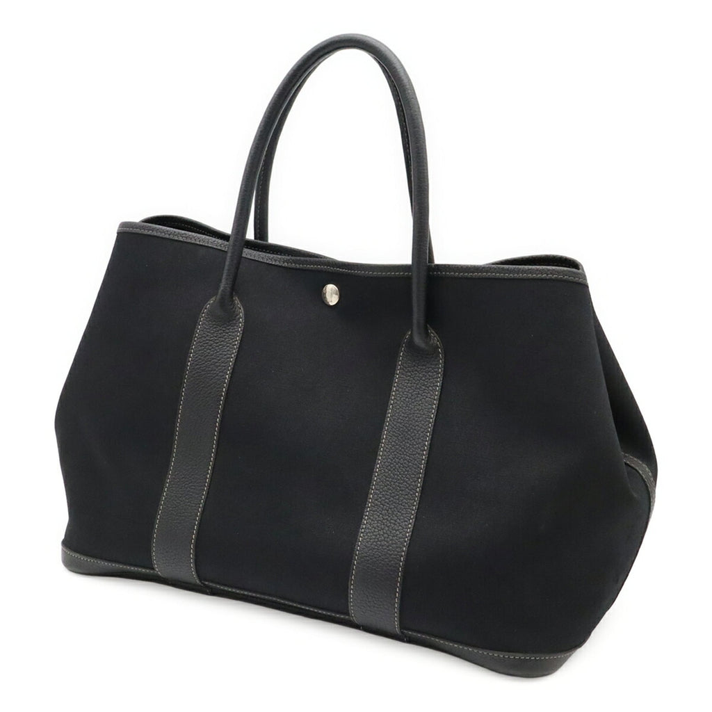 Garden Party Tote Toile and Leather 36