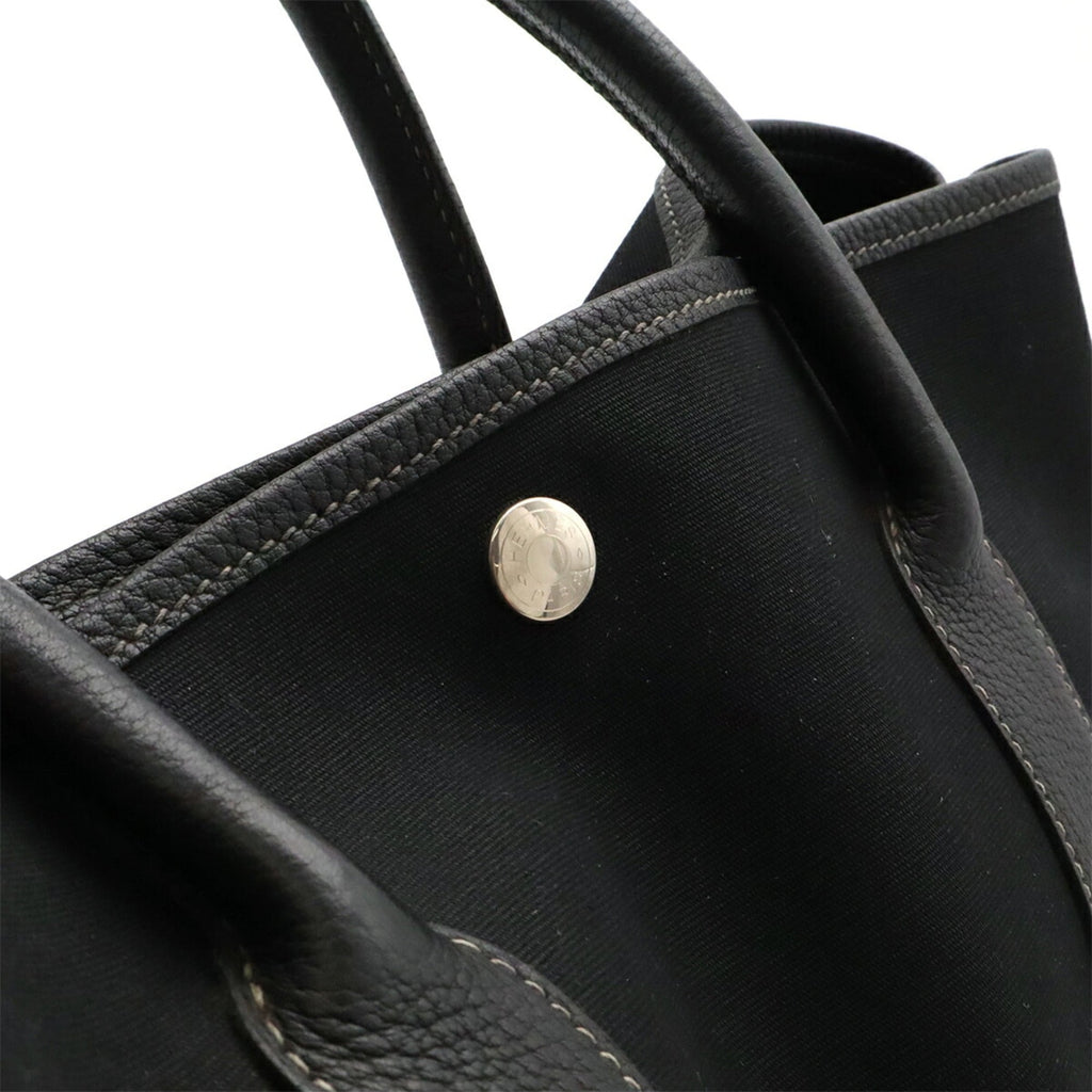 Garden Party Tote Toile and Leather 36