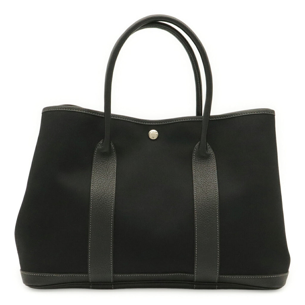Garden Party Tote Toile and Leather 36