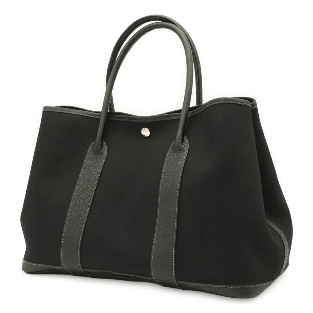Garden Party Tote Toile and Leather 36