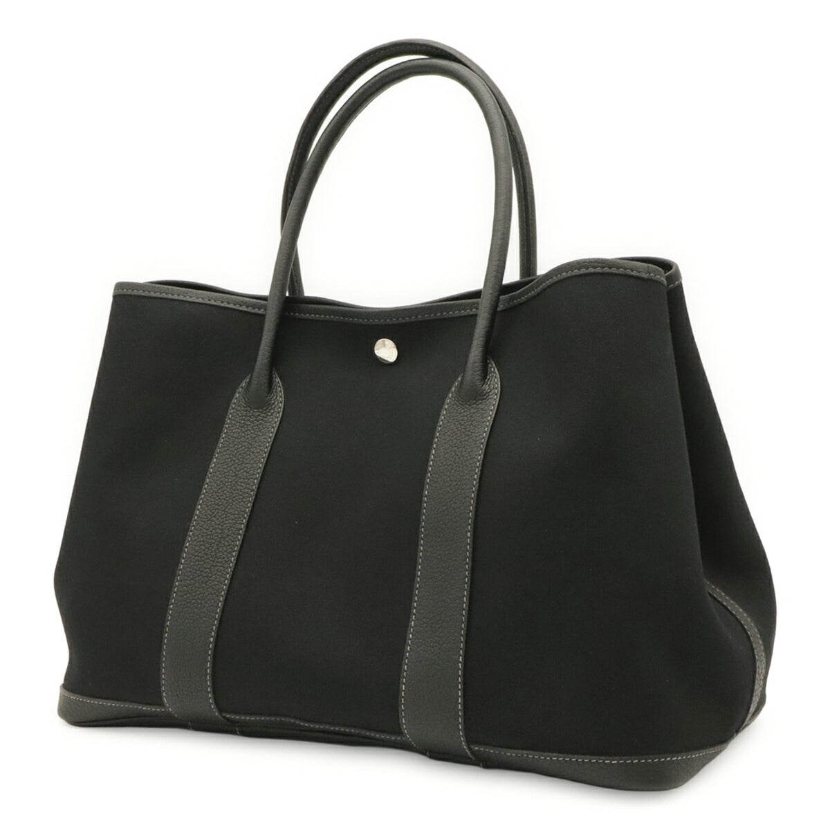 Garden Party Tote Toile and Leather 36