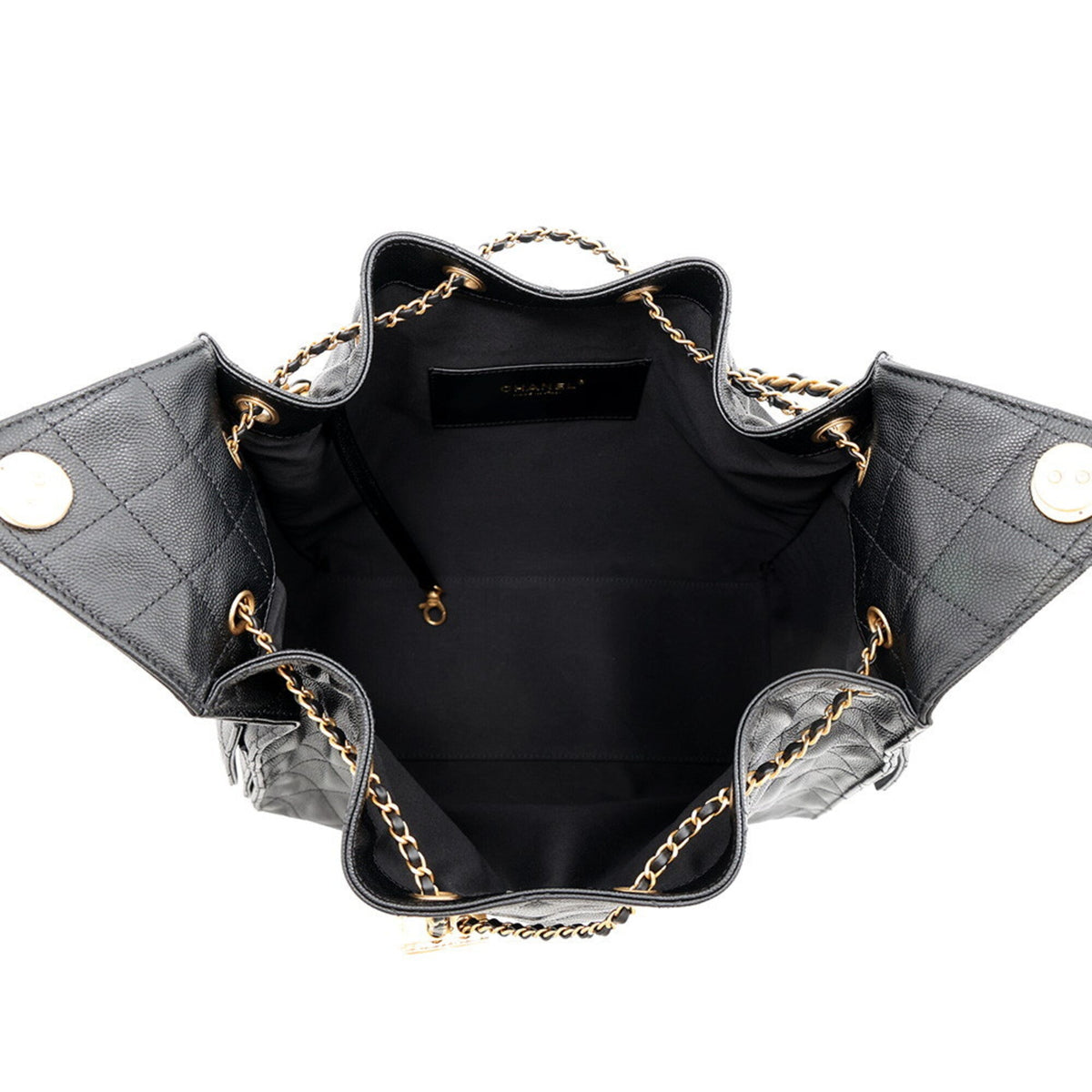 25 Hobo Bag Quilted Caviar Medium