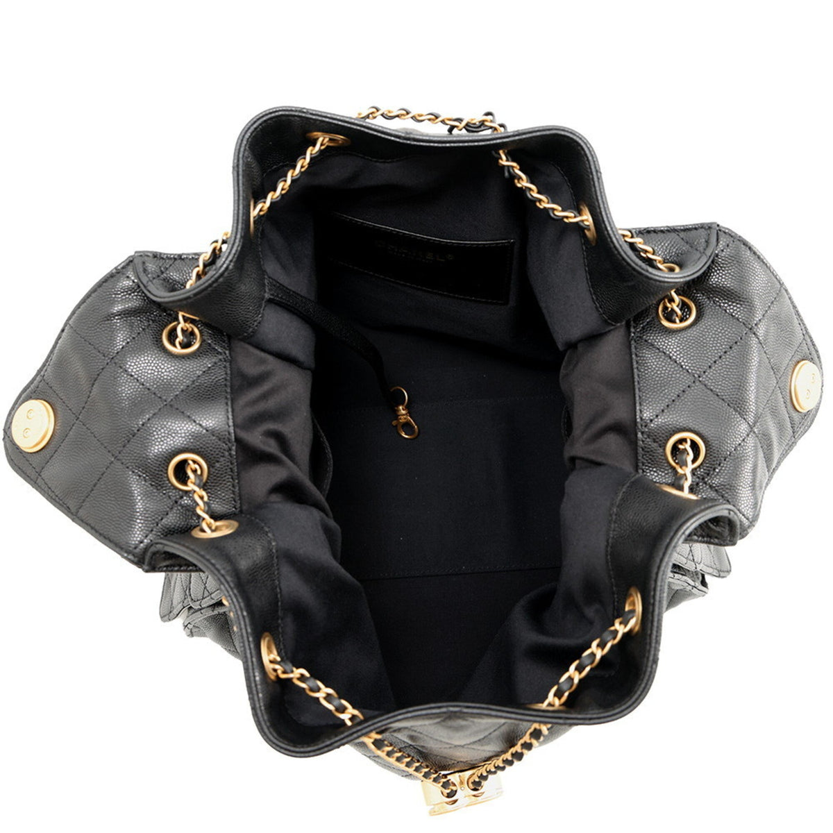 25 Hobo Bag Quilted Caviar Medium