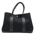 Garden Party Tote Toile and Leather 36