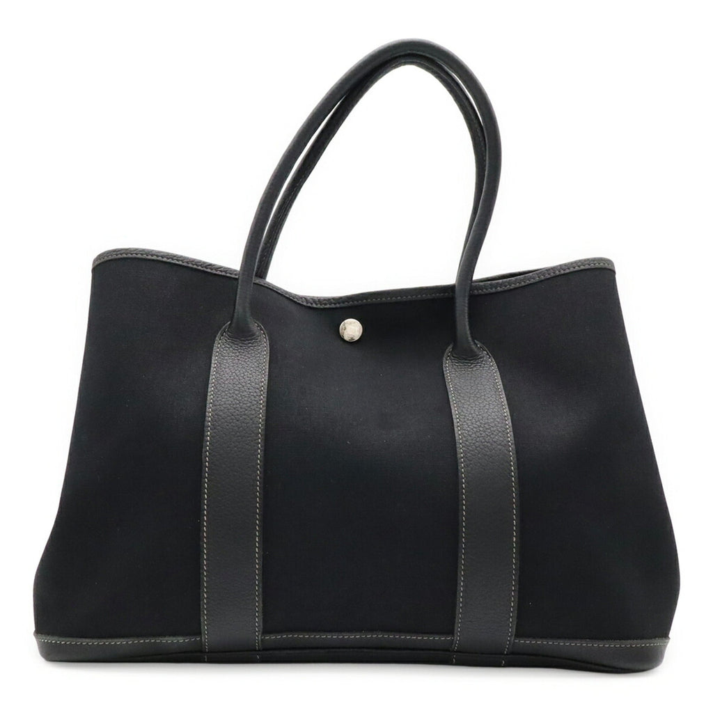 Garden Party Tote Toile and Leather 36