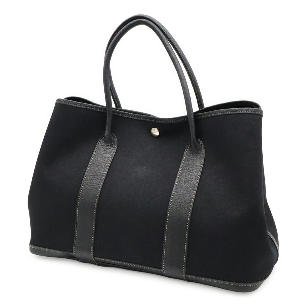 Garden Party Tote Toile and Leather 36