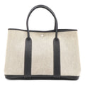 Garden Party Tote Toile and Leather 36