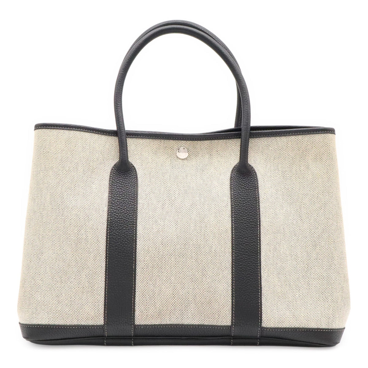 Garden Party Tote Toile and Leather 36