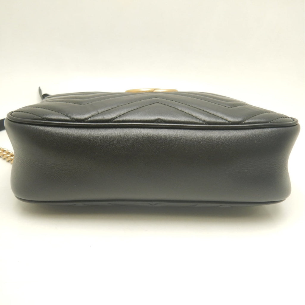 GG Marmont Shoulder Bag Matelasse Leather Small