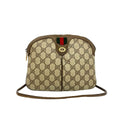 Vintage Web Crossbody Bag GG Coated Canvas Small