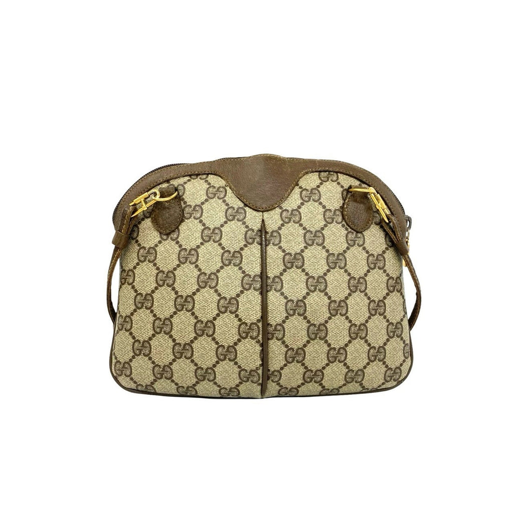 Vintage Web Crossbody Bag GG Coated Canvas Small