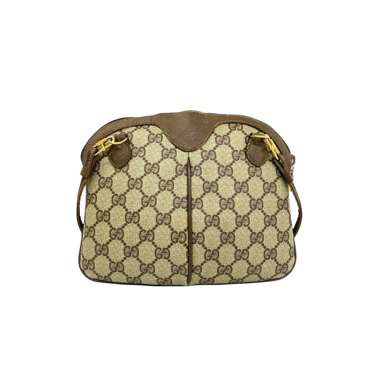 Vintage Web Crossbody Bag GG Coated Canvas Small