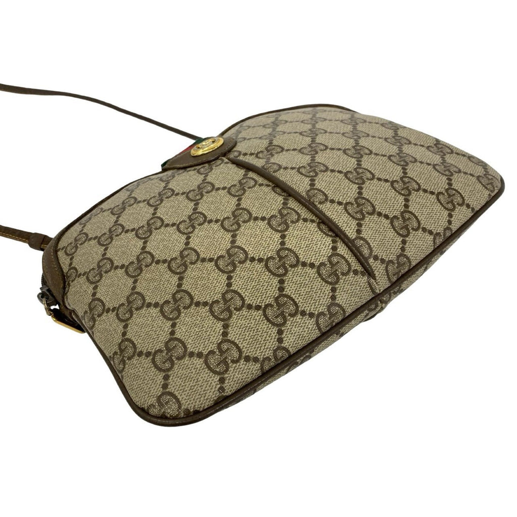 Vintage Web Crossbody Bag GG Coated Canvas Small