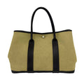 Garden Party Tote Toile and Leather 36