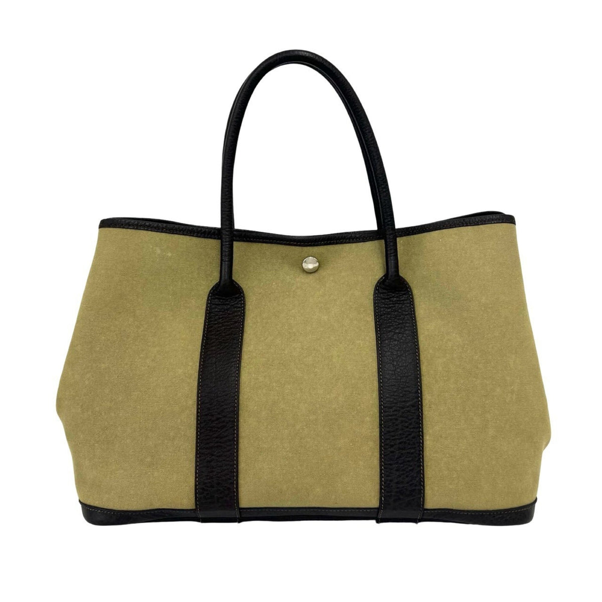 Garden Party Tote Toile and Leather 36