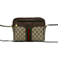 Ophidia Shoulder Bag GG Coated Canvas Small