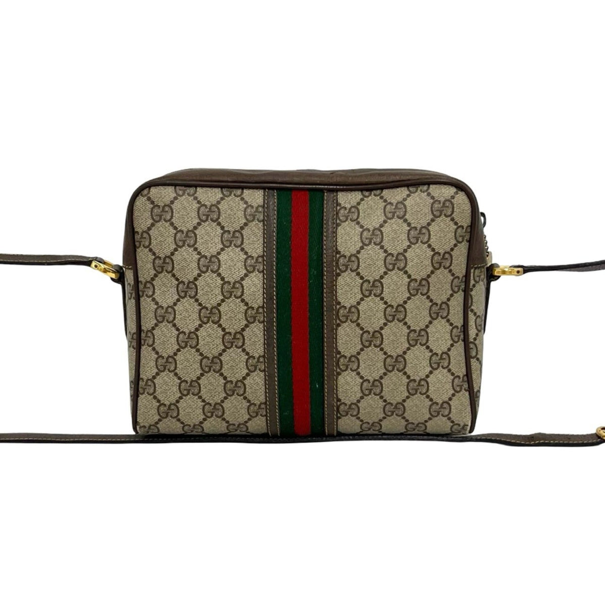 Ophidia Shoulder Bag GG Coated Canvas Small