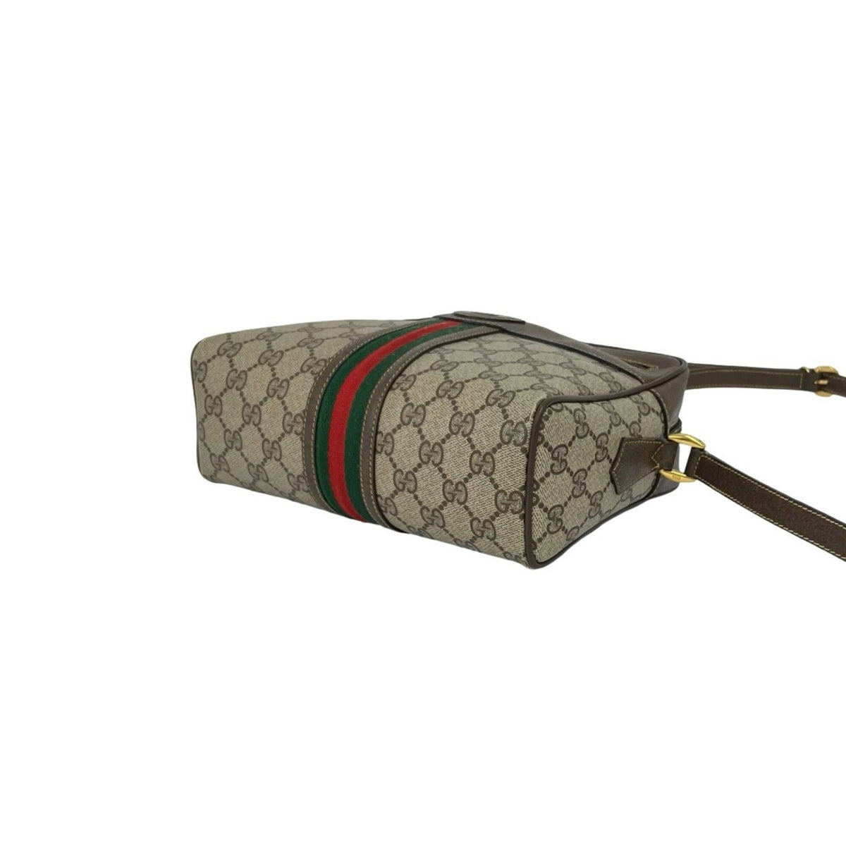 Ophidia Shoulder Bag GG Coated Canvas Small