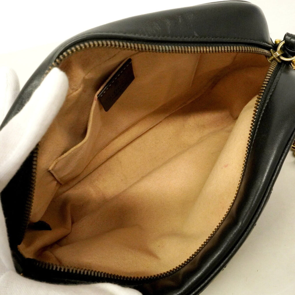 GG Marmont Shoulder Bag Matelasse Leather Small