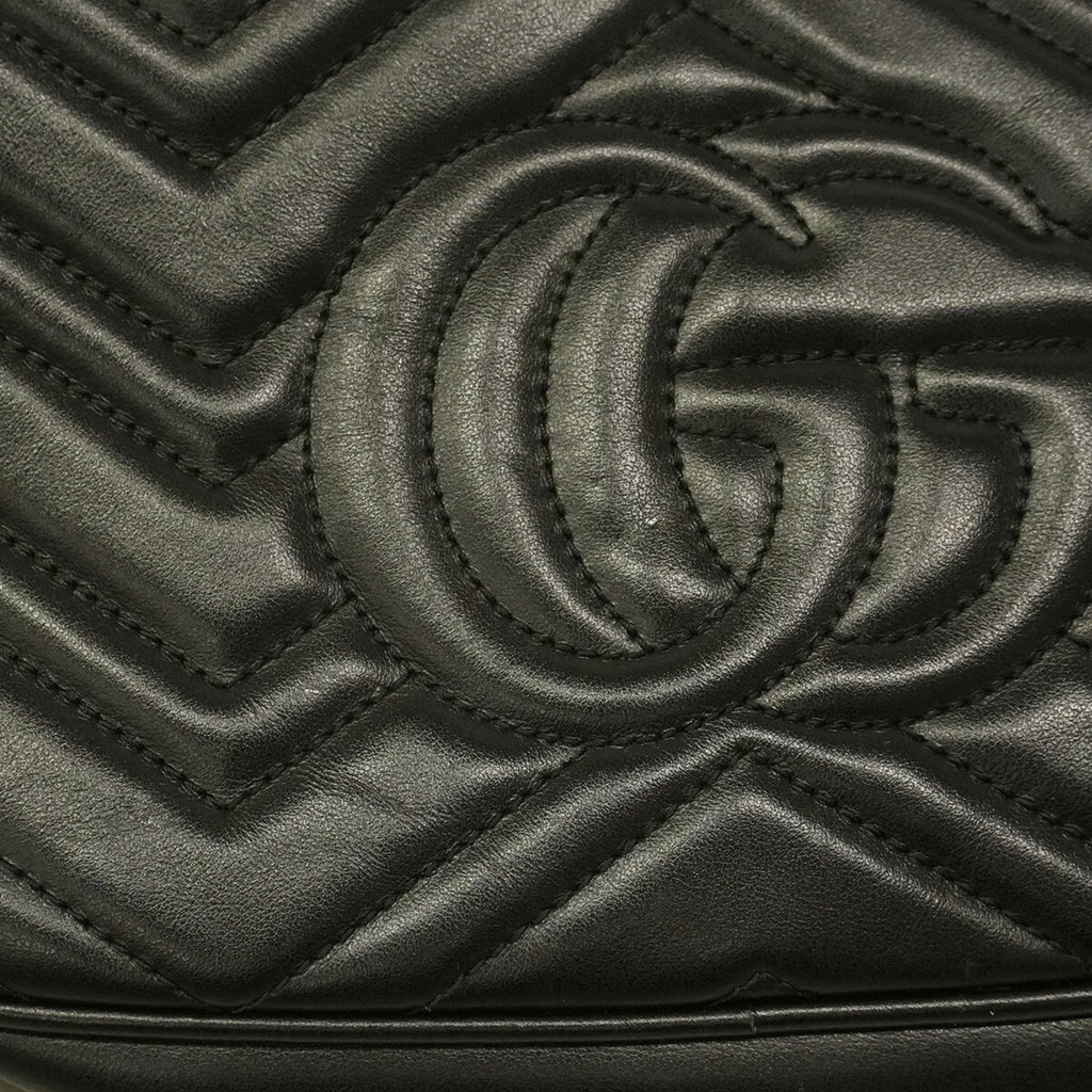 GG Marmont Shoulder Bag Matelasse Leather Small