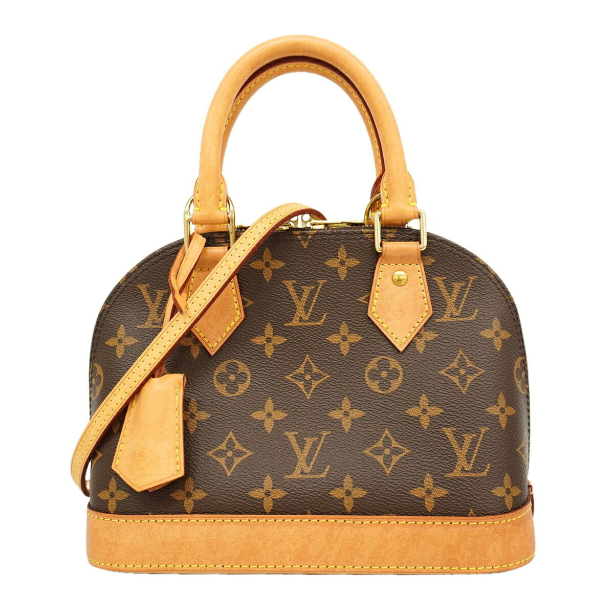 Alma Handbag Monogram Canvas BB